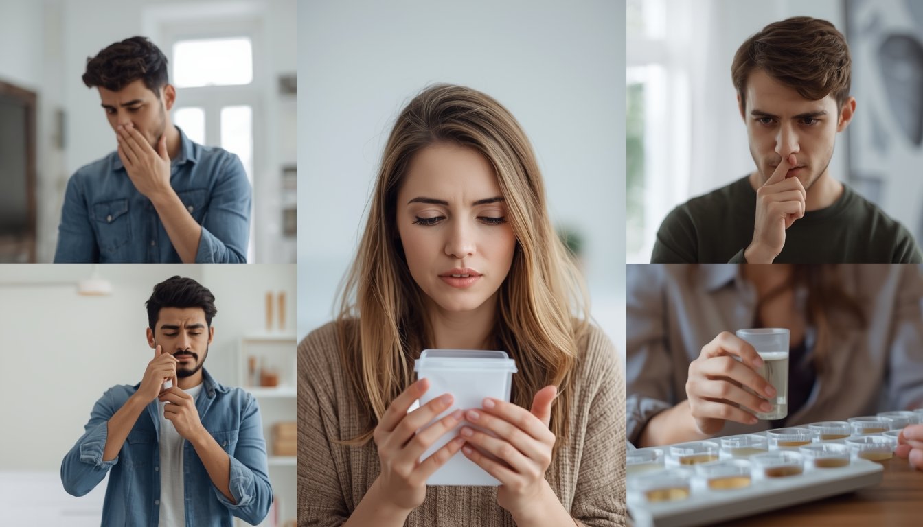 homeowner holding mold test kit unsure how to use