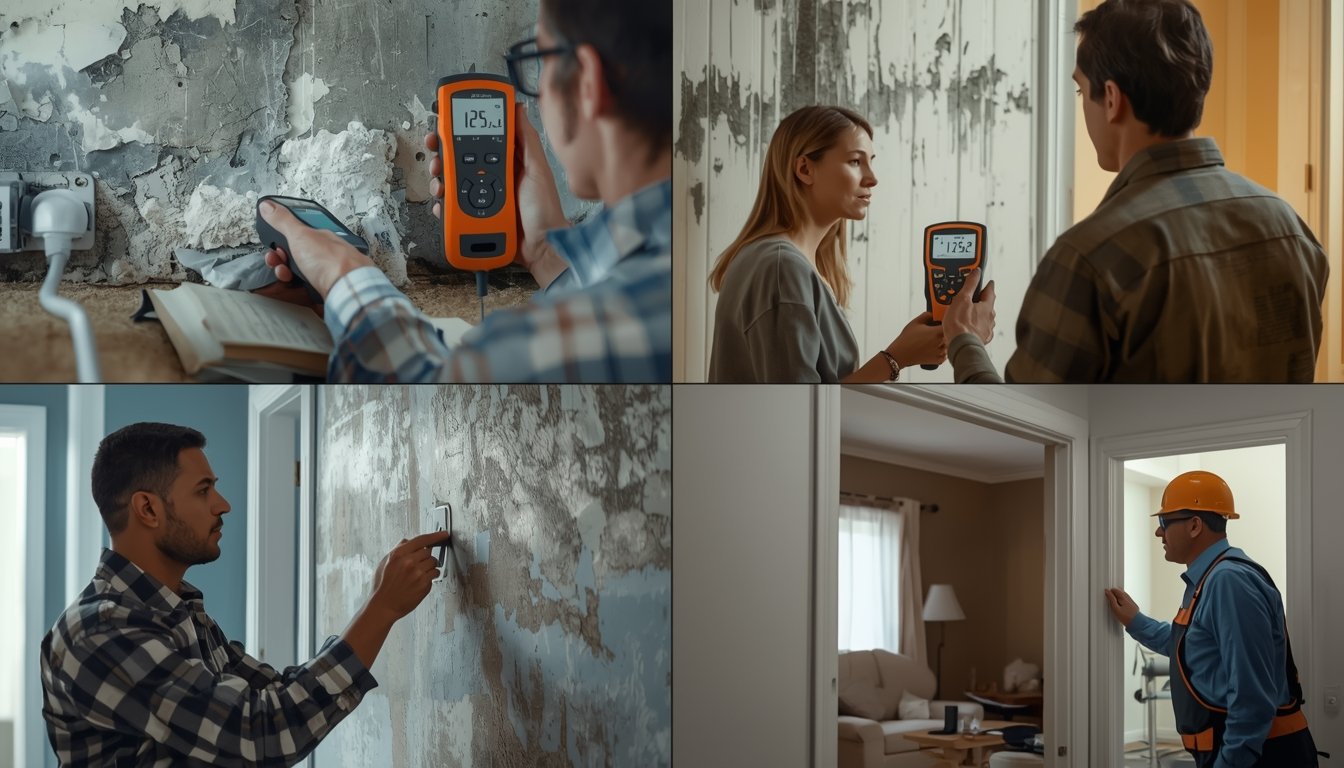different home scenarios where mold testing is needed