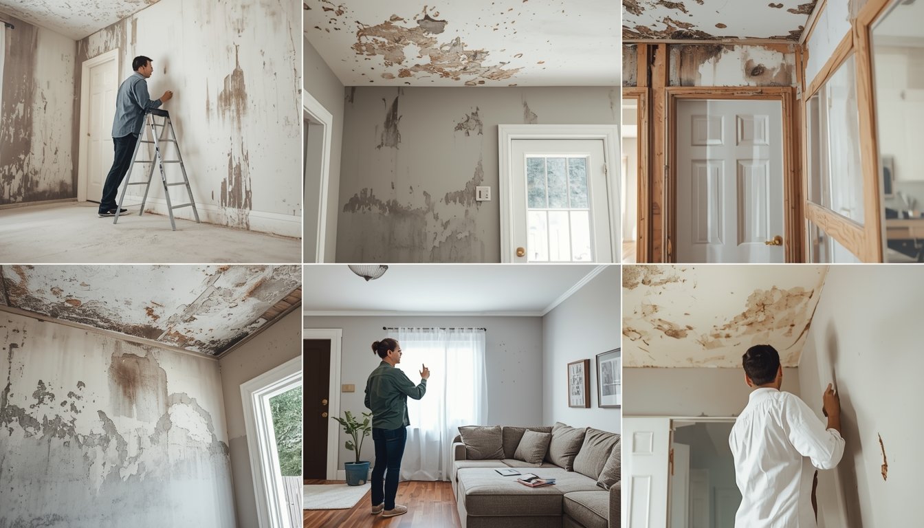 Why Is There Mold on My Walls? 2 black mold patches spreading across interior wall